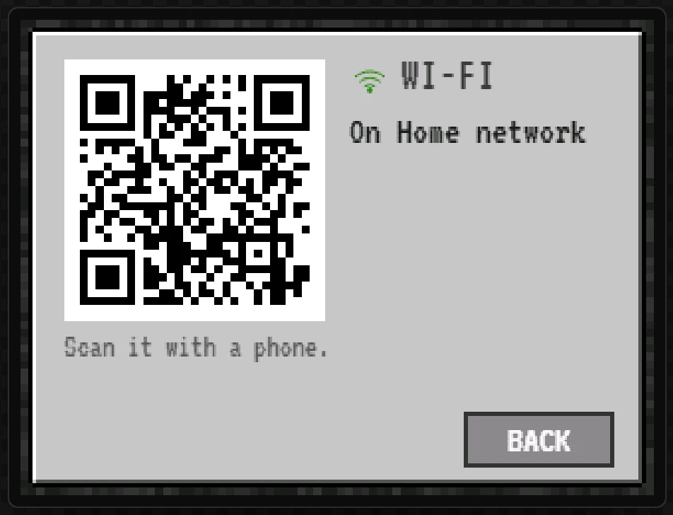 The Join screen in Preview, on a network.