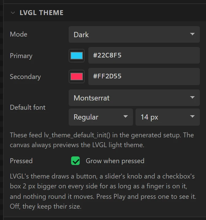 Theme: dark, with the deck's two colours.