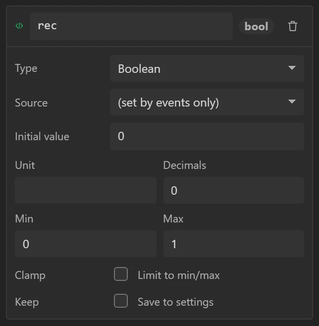 rec, and the other two are the same.