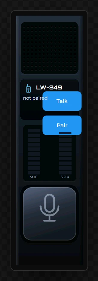 The window and the meters. The two buttons are moved in steps 18 and 19.