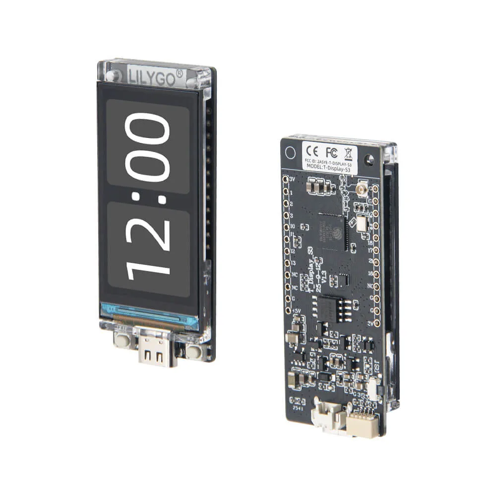 The LilyGO T-Display-S3 board