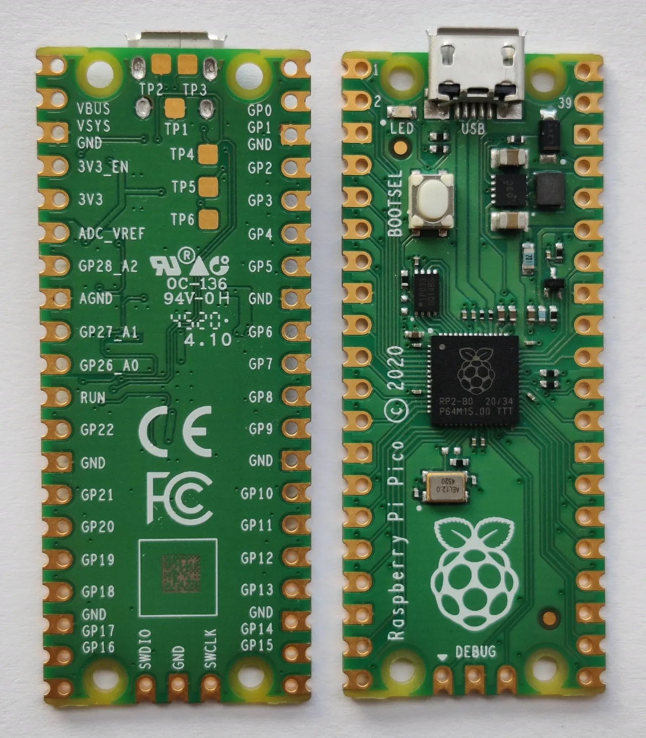 The Pico + GC9A01 round board