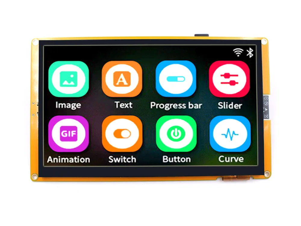 The Sunton ESP32-8048S070 board