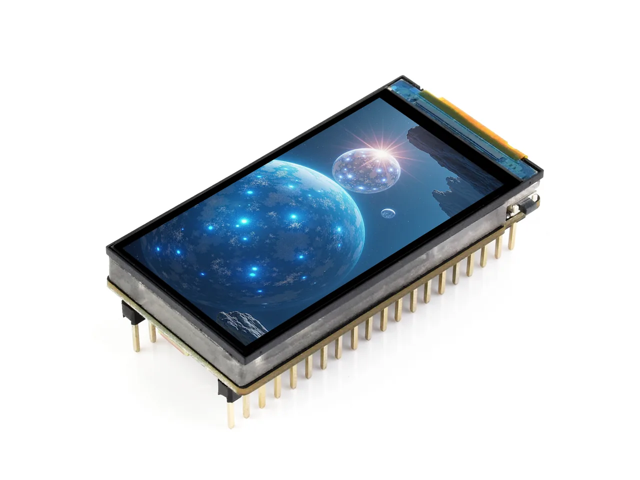 The Waveshare ESP32-S3-LCD-1.9 board